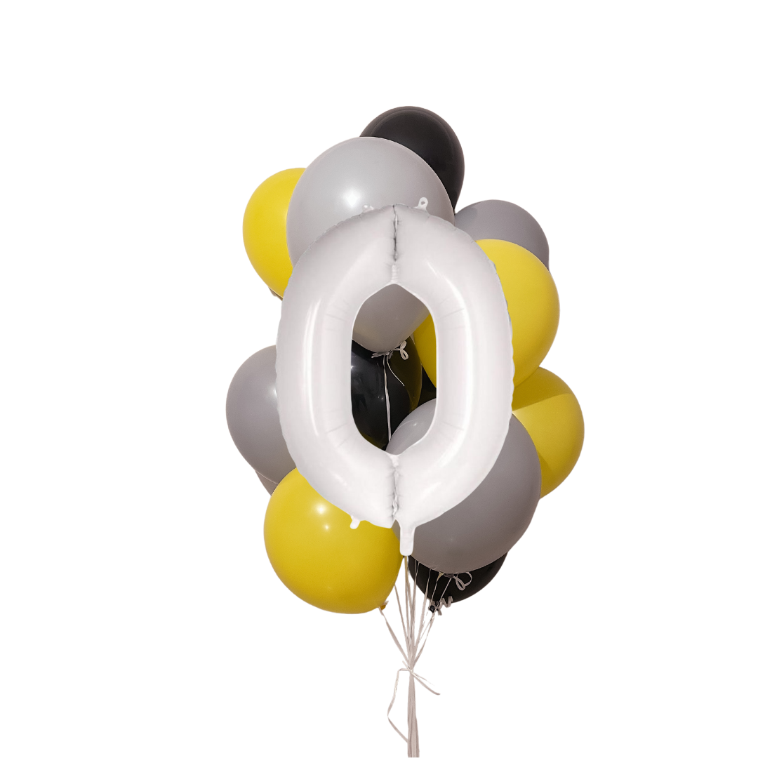 Construction - Number Balloon Cluster Kit