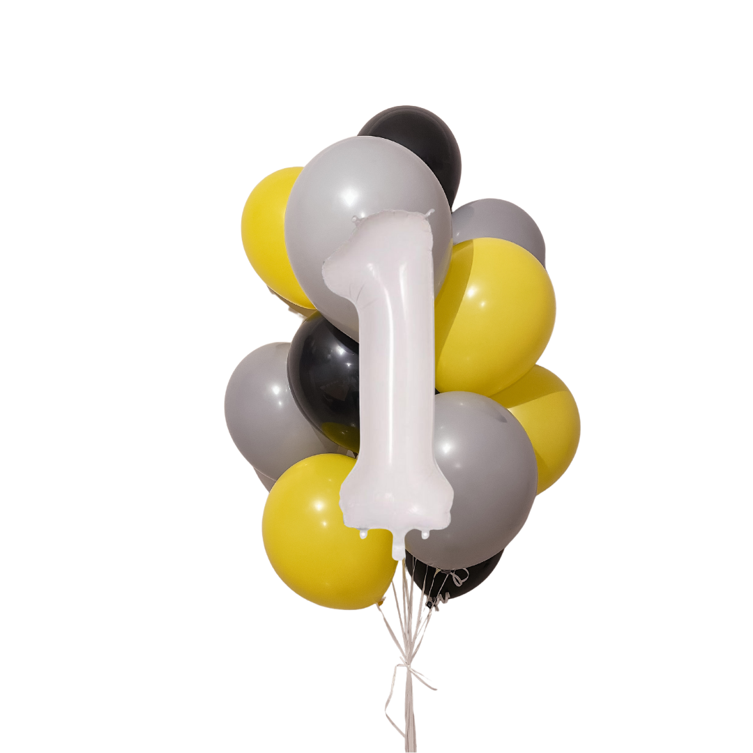 Construction - Number Balloon Cluster Kit