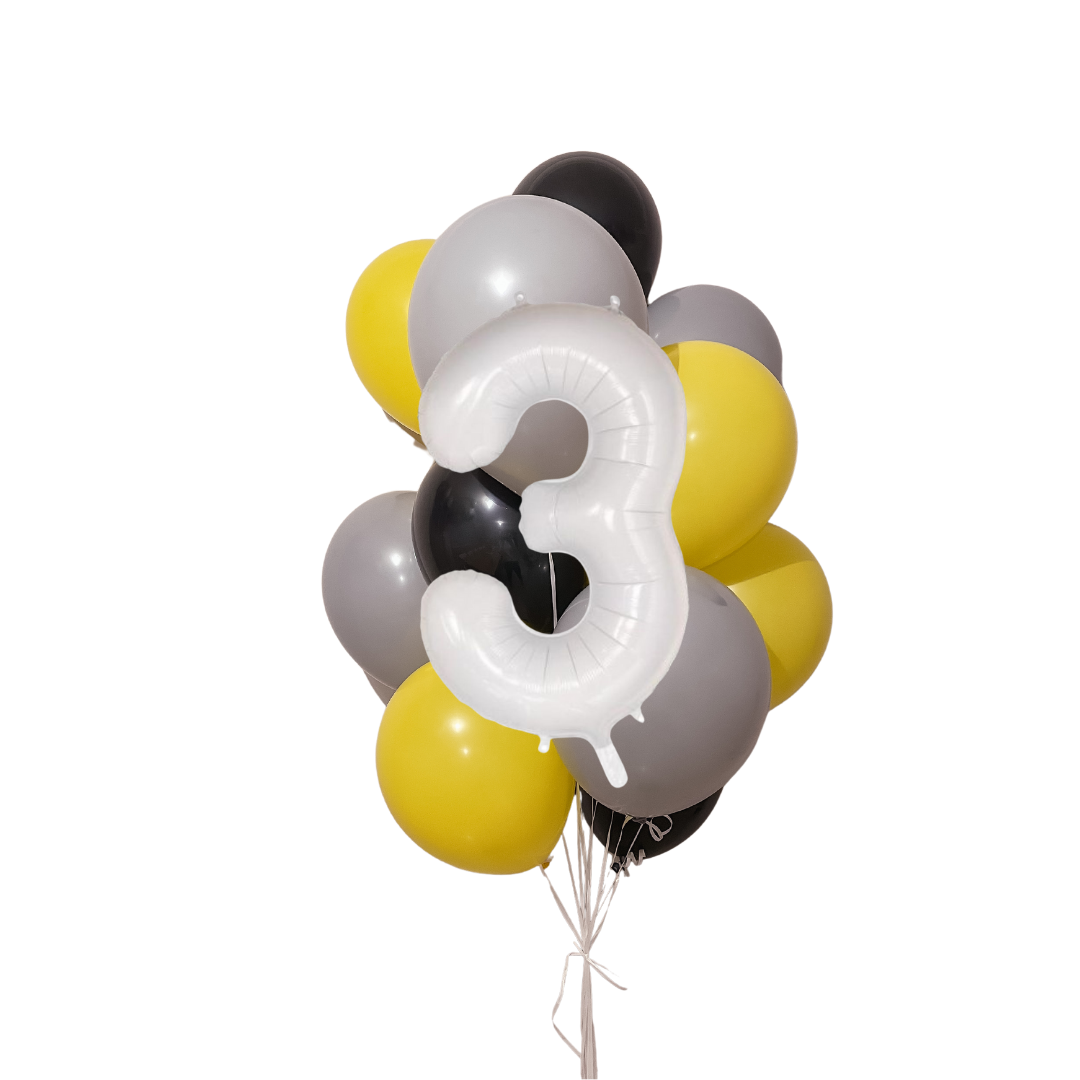 Construction - Number Balloon Cluster Kit