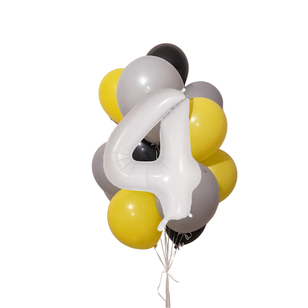 Construction - Number Balloon Cluster Kit