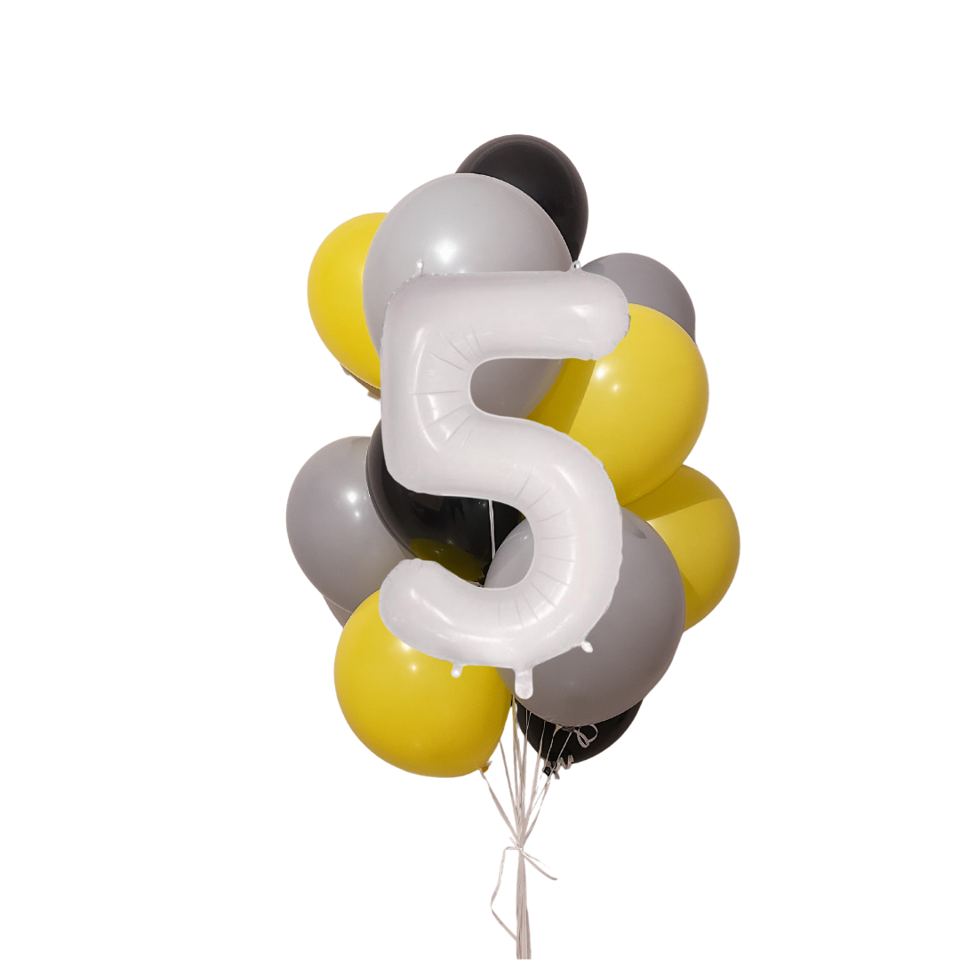 Construction - Number Balloon Cluster Kit