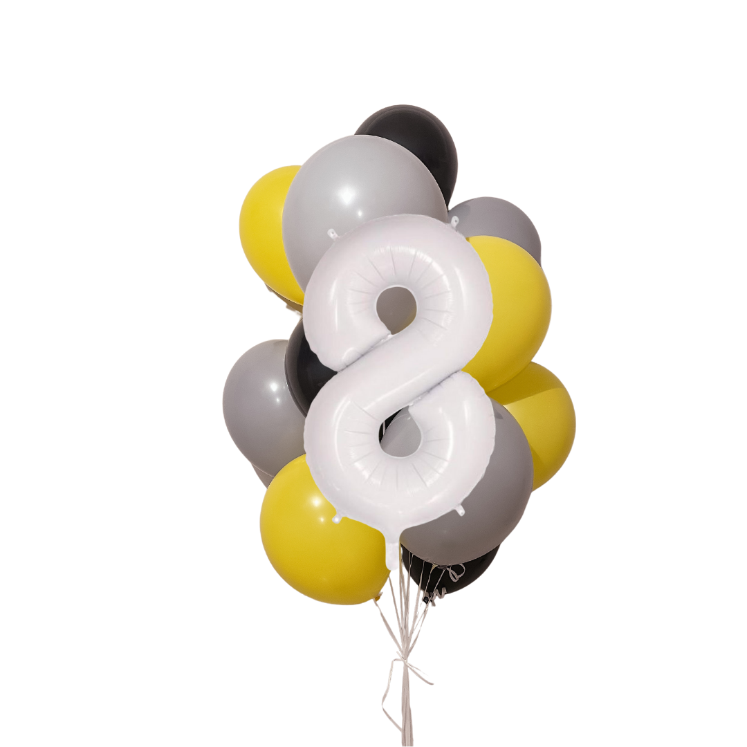 Construction - Number Balloon Cluster Kit