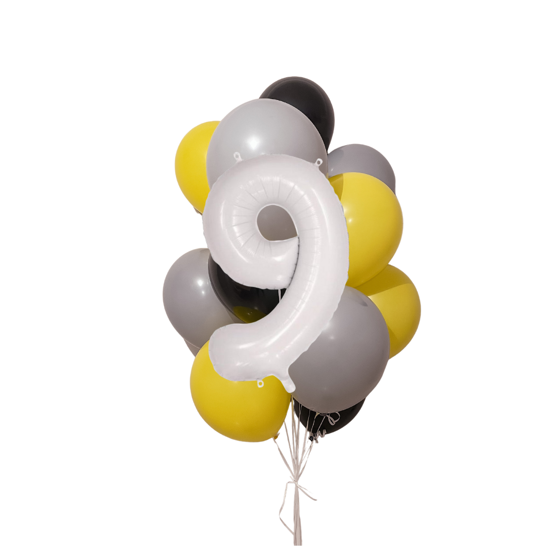 Construction - Number Balloon Cluster Kit