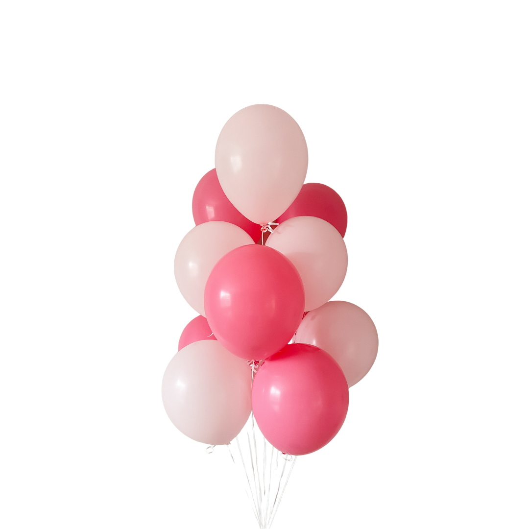 Strawberry Kisses - DIY Balloon Bunch