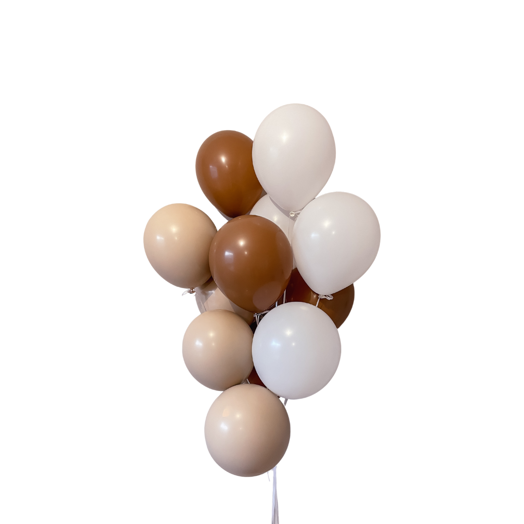 Mocha Dreaming - DIY Balloon Bunch