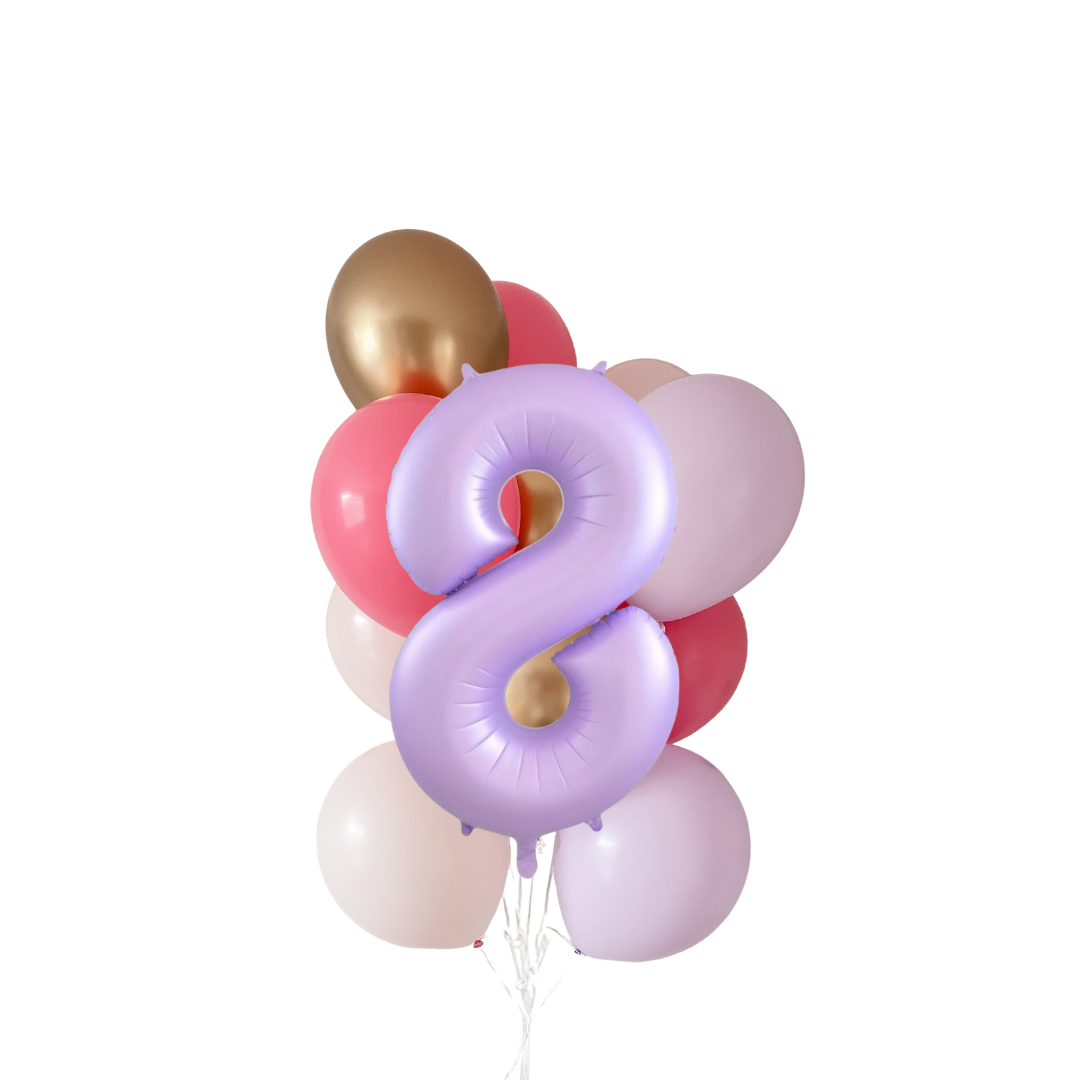 Enchanted - Number Balloon Cluster Kit