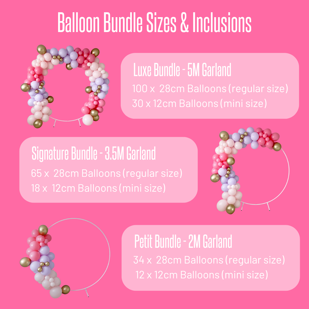 Cotton Candy Dream - DIY Balloon Bundle